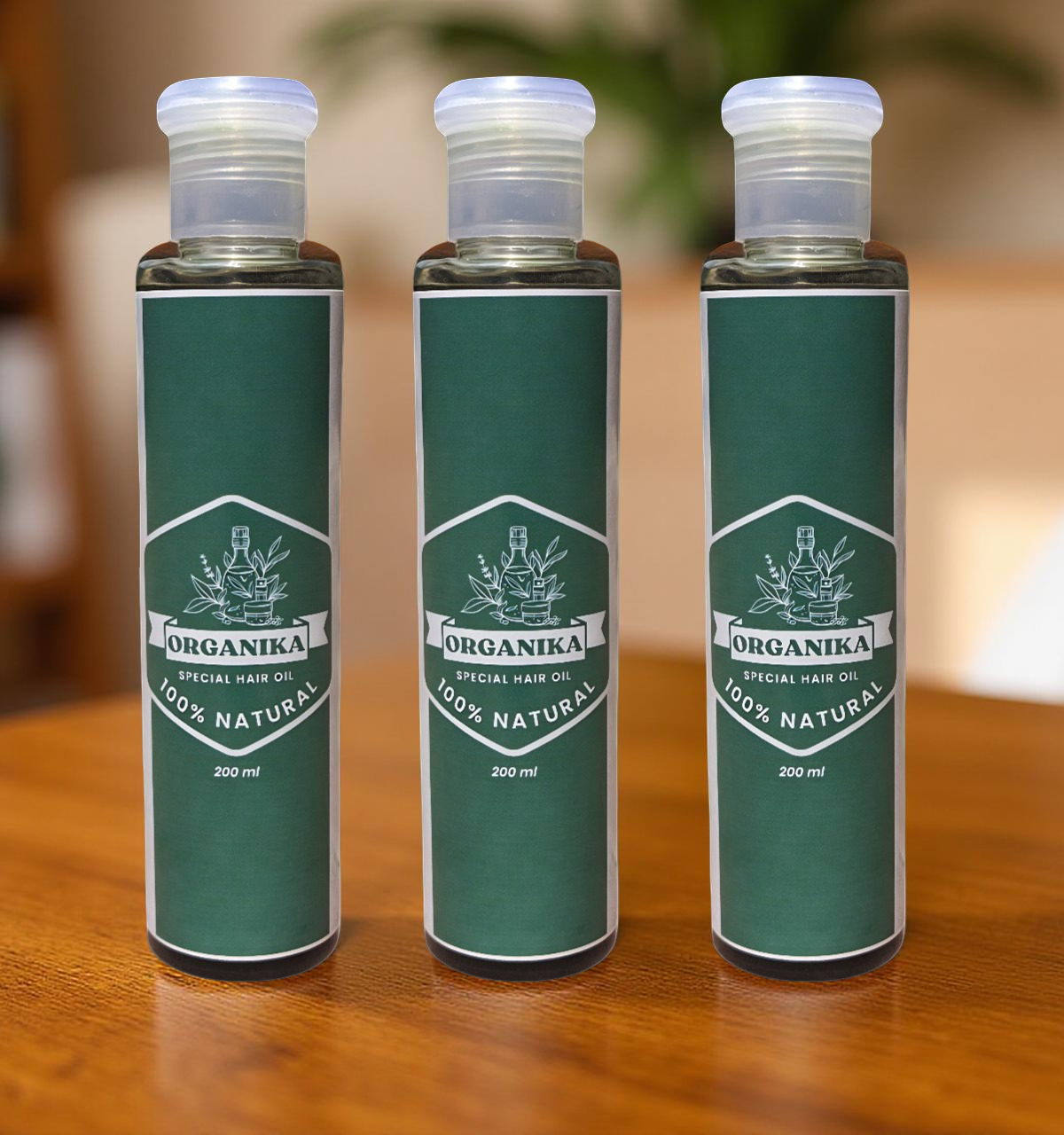 Organika Special Hair Growth Oil Bundle 3x